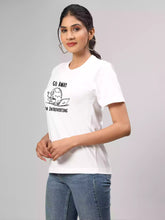 Introverting - Himkar Unisex Graphic Printed White T-shirt